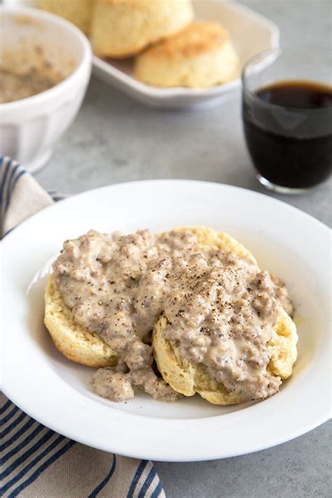 Easy Biscuits And Gravy Recipe Recipe Girl