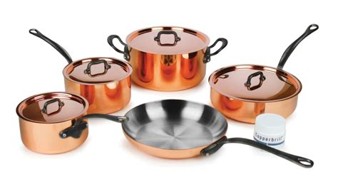 Nutristar is the leading manufacturer of pooja, urli, kadai, copper, brass, kasa. Mauviel M'heritage 150C2 Copper Cookware Set, 9 Piece ...