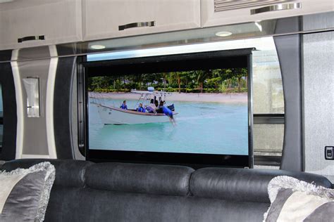 RVs, Motorhomes, campers with popular trends and options