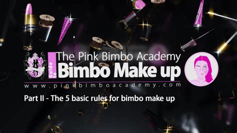 The Pba Guide To Bimbo Makeup 2 The 5 Basic Rules For Bimbo Make Up