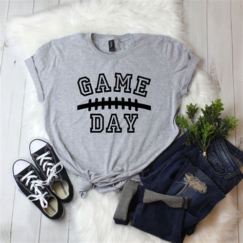 Game Day Shirt Game Day Shirt for Women Football Shirts for - Etsy