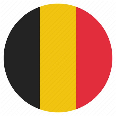 Belgian Belgium Country European Flag National Icon