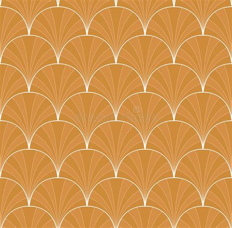 Modern Art Deco Seamless Pattern Trendy Abstract Texture Vector