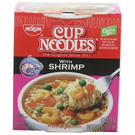 Nissin Cup Noodles Shrimp 1223oz Jdj Trading