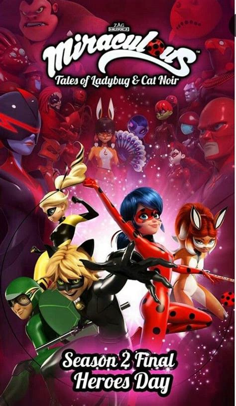 Season 2 Final Poster Imágenes De Miraculous Ladybug Fondos De