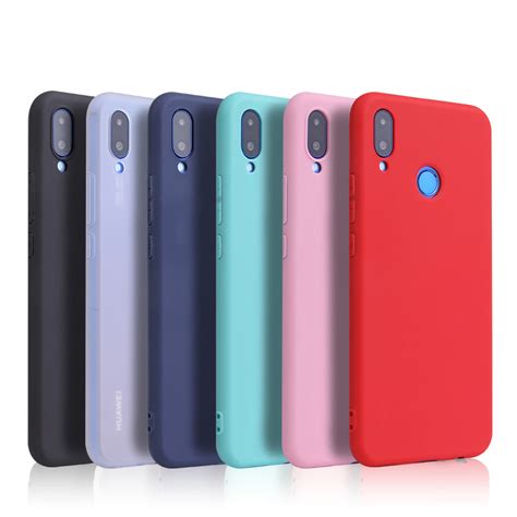 Capas Silicone Várias Cores Telemóvel Huawei Y7 2019 The Cases Market