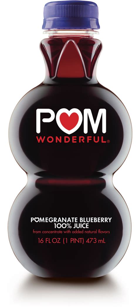 Pomegranate Blueberry 100 Juice Pom Wonderful