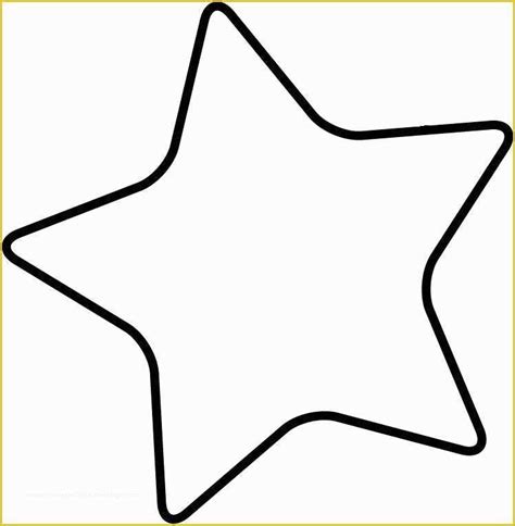 Free Printable Star Template Of 9 Best Of Blank Star Template Printable
