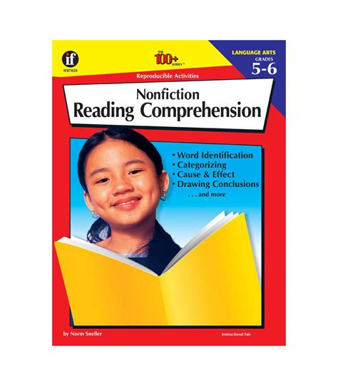 Nonfiction Reading Comprehension Workbook Grade 5 6 Ebook