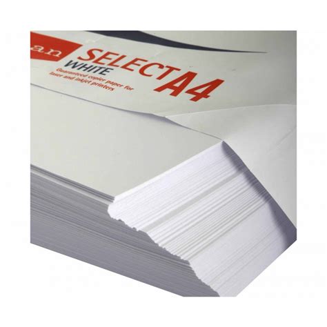 Ryman Select Copy Ream Of Paper A4 80gsm 500 Sheets Booksim