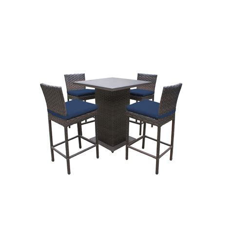 Kathy Ireland® Homes And Gardens River Brook 5 Piece Patio Bar Set With