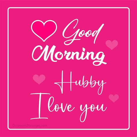 Top Romantic Good Morning Messages For Husband