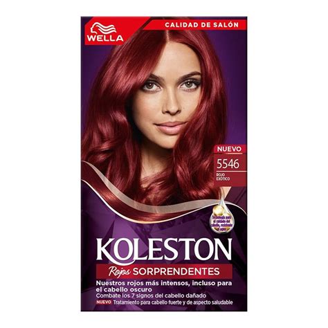 Tinte Para Cabello Koleston 5546 Rojo Exótico Walmart