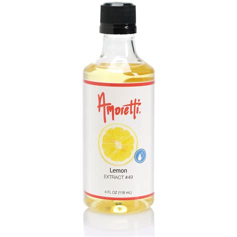 Lemon Extract Water Soluble Amoretti