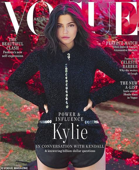 Kylie Jenner Embodies Strength On Vogue Hong Kongs Cover In A