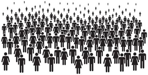 Crowd Of People Icons Illustrations Royalty Free Vector Graphics