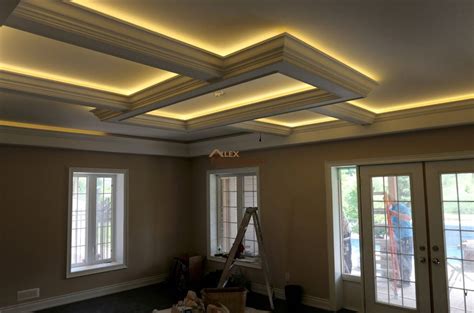 Coffered Ceilings With Crown Molding House Of Fine Carpentry