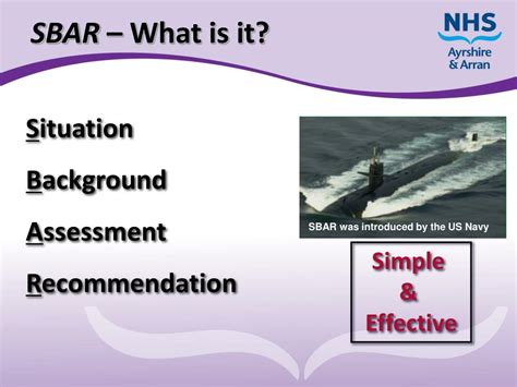 Ppt Sbar Communication Powerpoint Presentation Free