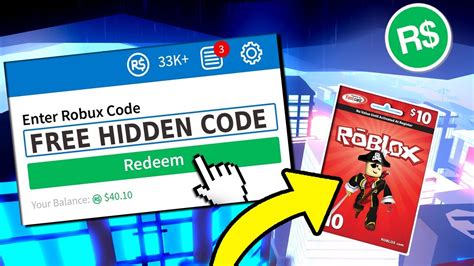 There Is A Hidden Robux Code In This Video Roblox Robux Youtube