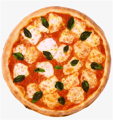Margherita Pizza Clipart No Background