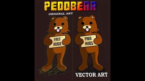 Speed Vectoring Pedobear Shiftjis Art Corel Draw Vectorvetor By
