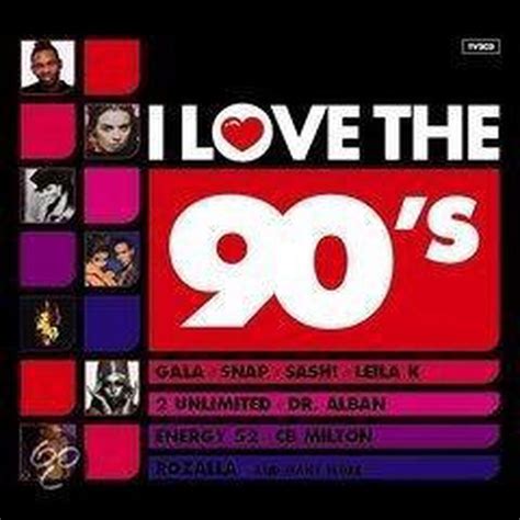 i love the 90 s 1 various artists cd album muziek