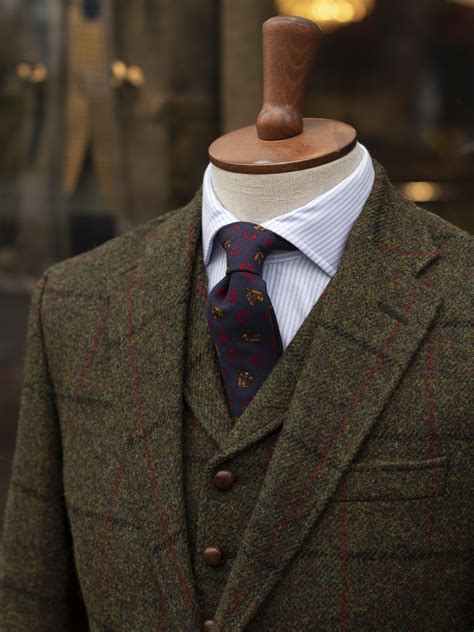 Bladen Harris Tweed Bottle Green Gunton Jacket | Tweed - Gentlemen's ...