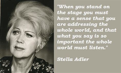 It's not important to know who you are. Stella Adler's quotes, famous and not much - Sualci Quotes ...
