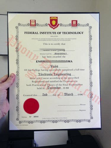 If you're planning for your tertiary. Federal Institute of Technology Malaysia Fake Diploma ...