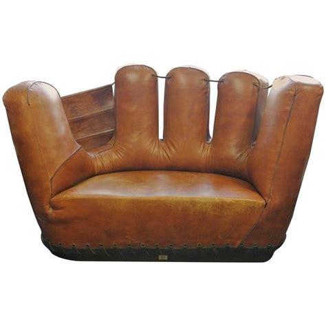 4 glove guide part i: Stiles Brothers Leather Baseball Glove Sofa | 1stdibs.com ...