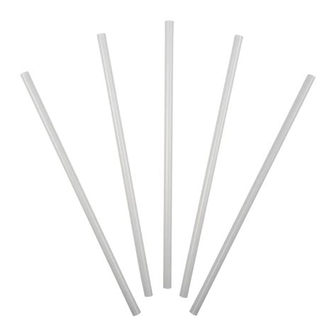 775 Jumbo Clear Unwrapped Pla Straw 12500 511foodservice
