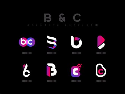 Bandc Branding Concept 1 Text Logo Design Logo Design Creative G Logo
