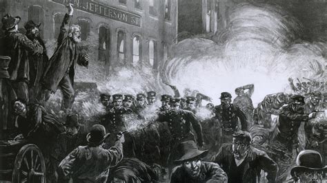 The Haymarket Riot May 4 1886 Chicago Beginning As A Strike Rally