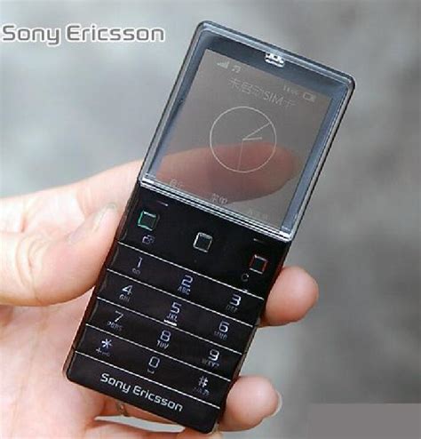 Scarce Classic Transparent Sony Ericsson Xperia Pureness X5 Mobile