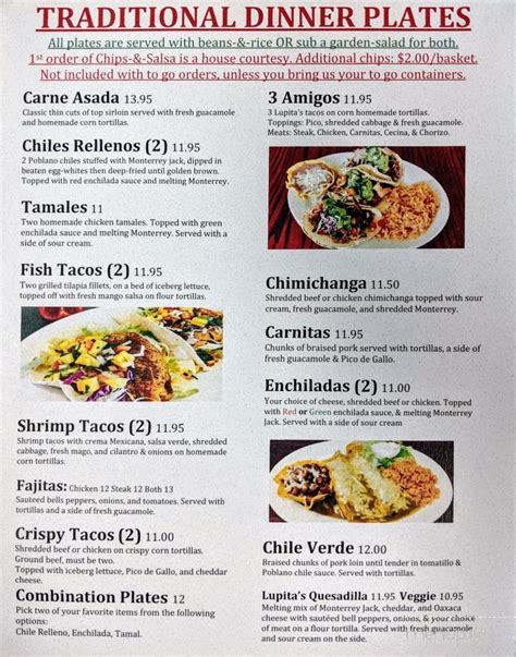 There is a wealth of each season in eugene has its own unique feel. Menu of Lupita's Tacos in Eugene, OR 97404