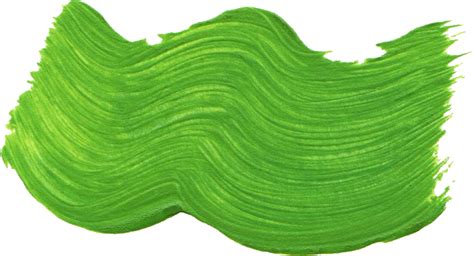18 Green Paint Brush Stroke Png Transparent