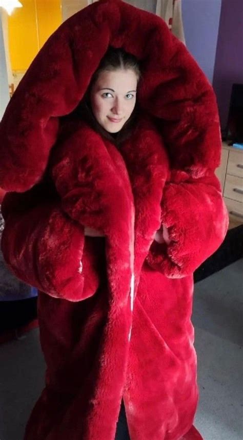 red fur coat girls fur coat fox coat sexy fox fur coat fashion colored fur faux fur hoodie