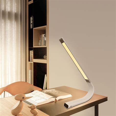 Artpad 6w Sliver Touch Switch Desk Table Reading Lamp 6 Levels