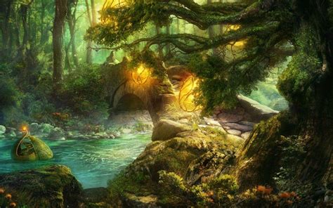 Fantasy Forest Wallpapers Wallpaper Cave