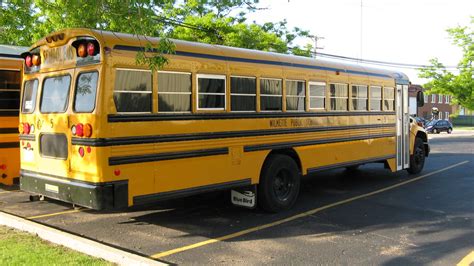 An Off Duty Bluebird School Bus Glenview Illinois May 20 Flickr