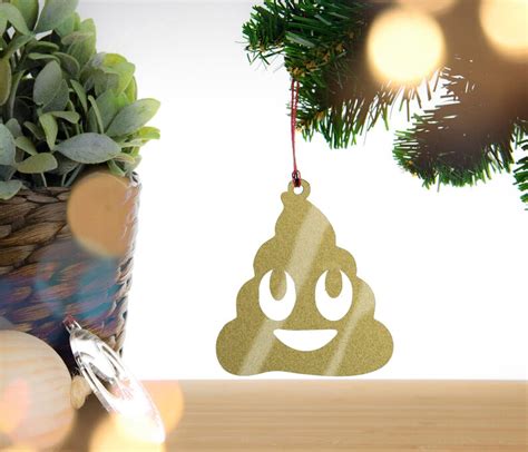 Emoji Poo Emoji Sunglasses Emoji Tree Decoration Christmas Etsy