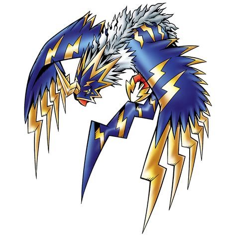 Digimon Fics Conheça O Digimon Thunderbirmon