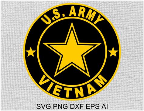 Us Army Vietnam Decal Svg Digital Download Files Are Compatible With