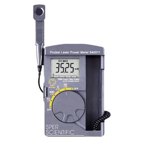 Pocket Laser Power Meter Sper Scientific 840011 Laser Power Meters