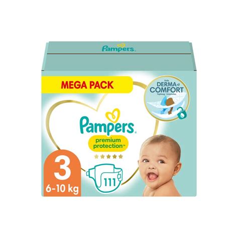 Pampers Premium Protection Mega Taille 3 111 Pièces Babyboom Shop