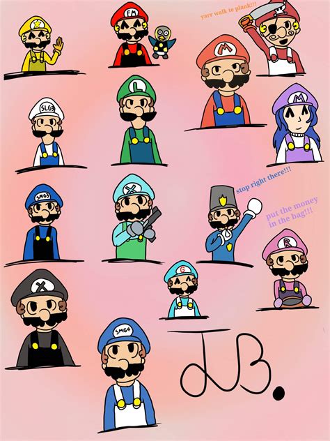Here Are All The Maximum Recolors I Can Put In This Art Smg4 Amino
