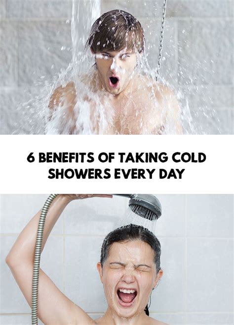 6 Benefits Of Taking Cold Showers Every Day Taking Cold Showers Cold Shower Cold Shower Therapy