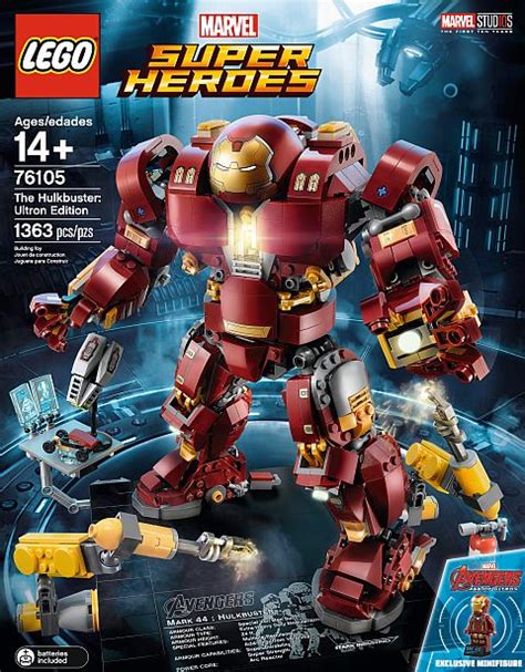 Comparing The Three Lego Hulkbuster Versions