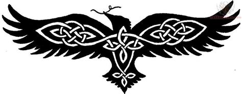 Celtic Crow Raven Tattoo Design Raven Tattoo Celtic Raven Tattoo