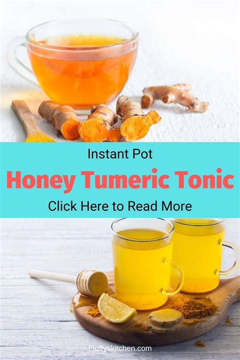 Honey Turmeric Tonic Recipe Tumeric Recipes Honey Recipes Easy